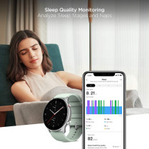 Amazfit Gtr 2E Smart Watch 1.39Inch Amoled Always-On Display 90 Sports Modes 24Hrs Health Monitoring, 5 Atm Water Resistance, Built-In Alexa - Green