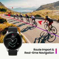 Amazfit Gtr 4 Smart Watch 1.43-Inch Amoled Display, 24/7 Health Management, Bluetooth Phone Calls, Gps, Music Storage - Brown