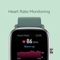 Amazfit Gts 2 Mini Smart Watch 1.55Inch Amoled Display With Female Cycle Tracking Health Monitoring 68+ Sports Mode Built-In Alexa Bluetooth 5.0 - Green
