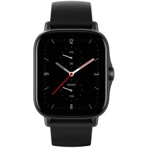 Amazfit Gts 2E Smart Watch 1.65Inch Hd Amoled 24Hrs Heart Rate Monitoring Spo2 Built-In Sports Mode, Gps Support 5 Atm Waterproof Bluetooth 5.0 - Black