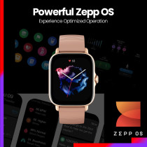 Amazfit Gts 3 Smart Watch 1.75 Ultra Hd Amoled Display 24Hrs Health Monitoring 150+ Sports Mode Fitness Watch 12-Days Battery 5 Atm Waterproof - Brown