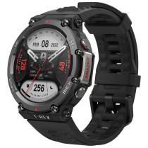Amazfit T Rex 2 Smart Watch 1.39-Inch Amoled Display Real Time Navigation Gps Health & Fitness Tracker Sport Watch - Black/Silver