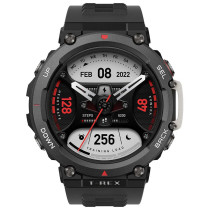 Amazfit T Rex 2 Smart Watch 1.39-Inch Amoled Display Real Time Navigation Gps Health & Fitness Tracker Sport Watch - Black/Silver