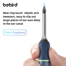 Bebird Note5 Pro Smart Visual Ear Cleaning Stick With Built-In 10 Mega Pixel Camera & Wifi Connectivity For Ios/Android Real Time Viewing Ear Wax Removal Tool - White