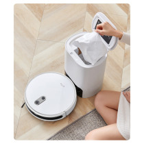 Deerma A10 All in One Smart Robot Vacuum Cleaner 2200Pa Suction Force 380ml 3L Dust Bag - White