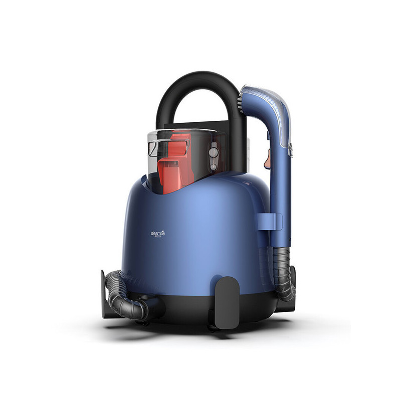 DEERMA BY200 Fabric Vacuum Cleaner Wet & Dry Vacuum With Hot Rinsing Spray integrated For Sofa/Carpet/Curtain 1.6L Water Tank 850W - Blue
