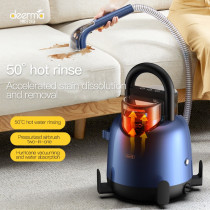 DEERMA BY200 Fabric Vacuum Cleaner Wet & Dry Vacuum With Hot Rinsing Spray integrated For Sofa/Carpet/Curtain 1.6L Water Tank 850W - Blue