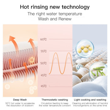 DEERMA BY200 Fabric Vacuum Cleaner Wet & Dry Vacuum With Hot Rinsing Spray integrated For Sofa/Carpet/Curtain 1.6L Water Tank 850W - Blue