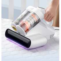 Deerma CM990 Dust Mite Vacuum Cleaner Double Tube With Digital Screen 13kPa Suction Force 0.6L Dust Bin 450W - White