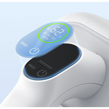 Deerma CM990 Dust Mite Vacuum Cleaner Double Tube With Digital Screen 13kPa Suction Force 0.6L Dust Bin 450W - White