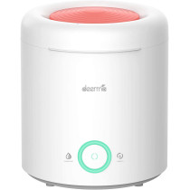 Deerma F301 Wide Range Purifying Air Humidifier Mute Ultrasonic Aroma Diffuser For Home And Office 2.5Liters Capacity Ultra-Quiet And Efficient Technology, 25W Power - White
