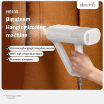 Deerma Hs100 Portable Garment Steamer Handheld Steam Iron 200Ml Water Tank Capacity 1000W - White