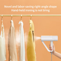 Deerma Hs100 Portable Garment Steamer Handheld Steam Iron 200Ml Water Tank Capacity 1000W - White