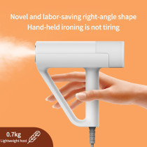 Deerma Hs100 Portable Garment Steamer Handheld Steam Iron 200Ml Water Tank Capacity 1000W - White