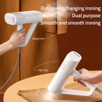 Deerma Hs100 Portable Garment Steamer Handheld Steam Iron 200Ml Water Tank Capacity 1000W - White
