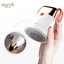 Deerma Mq603 2 In 1 Portable Electric Lint Remover With Strong Adhesion Dander Hair Ball Fabric Shaver 7000Rpm Motor Usb Rechargeable Battery - White