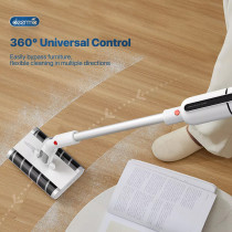 Deerma Vc55 Dual-Axis Portable Handled Vacuum Cleaner, Hepa Filtration, Type C Charging, 13000Pa Motor, Deerma Official Store, - White