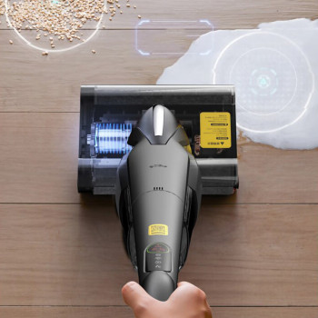 Deerma VX96W Cordless Vacuum Cleaner Wet And Dry Sewage Tank 4000 mAh Battery 160W - Black