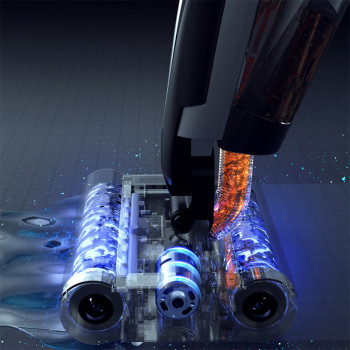 Deerma VX96W Cordless Vacuum Cleaner Wet And Dry Sewage Tank 4000 mAh Battery 160W - Black