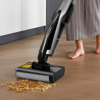 Deerma VX96W Cordless Vacuum Cleaner Wet And Dry Sewage Tank 4000 mAh Battery 160W - Black