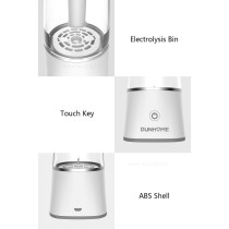 Dunhome Dh-003 Portable Disinfection Water Generator Electric Spray Bottle With 99.9% Sterilization Rate 250Ml - White