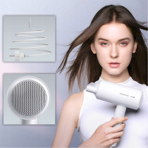 Enchen Air 5 Electric Hair Dryer 1800W High Dc Motor With Double Over Heat Protection 1.8M Power Cord Length - White
