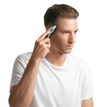 Enchen Humming Bird Electric Hair Clipper T-Shaped Cutter Head Low Noise Hair Trimmer Smart Power Usb Charging, 7100Rpm, 10W High Power, 1500Mah Battery, Type-C - Black