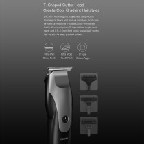 Enchen Humming Bird Electric Hair Clipper T-Shaped Cutter Head Low Noise Hair Trimmer Smart Power Usb Charging, 7100Rpm, 10W High Power, 1500Mah Battery, Type-C - Black