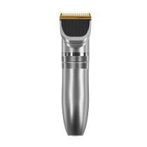 Enchen Hunter Electric Hair Trimmer Ergonomic Design R-Shaped Cutting Head Ultra-Thin Stainless Steel Blade Low Noise Cordless Shaver, 8000Rpm Motor, 800Mah Battery - Grey