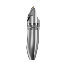Enchen Hunter Electric Hair Trimmer Ergonomic Design R-Shaped Cutting Head Ultra-Thin Stainless Steel Blade Low Noise Cordless Shaver, 8000Rpm Motor, 800Mah Battery - Grey