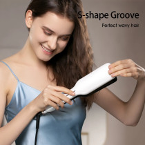Enchen Enroller Pro Electric Hair Curler With Anti-Scald Protection 3 Gear Temperature Control 30 Second Rapid Heating One-Click Locking Hair Styling Tool - White