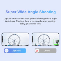 Funsnap Capture Pi Foldable Smartphone Camera Stabilizer Combo 3-Axis Gimbal Stabilizer With Metallic Housing Auto Balancing Selfie Stick Bluetooth Connectivity - White