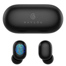 Haylou Gt1 Plus True Wireless Earbuds Bluetooth Earphone Touch Control 18H Long Battery Life Ipx5 Water Resistant Earbuds - Black