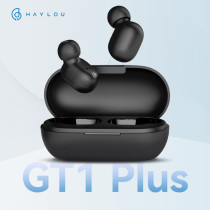 Haylou Gt1 Plus True Wireless Earbuds Bluetooth Earphone Touch Control 18H Long Battery Life Ipx5 Water Resistant Earbuds - Black