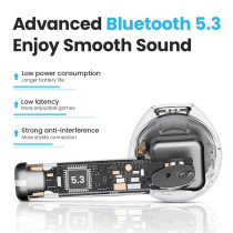 Haylou X1 Neo True Wireless Earbuds - Bluetooth 5.0, Noise-Cancelling, Ipx5 Water-Resistant, 15H Battery Life - Black