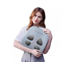 Hophysio Dh136Af Multi-Functional Lumbar Back Waist Massager Dynamic Traction 48 Degrees Warm Compress Red Light Irradiation Smart & Wireless Vibration Massager - White