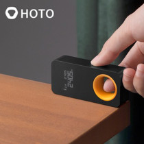 Hoto Smart Laser Measure Digital Tape Measure Oled Display 2 Modes Measurement Rechargeable Rangefinder - Black