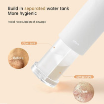 Inface Cf-07E Thermal Aqua Peel Facial Device Blackheads Remover Skin Care Deep Cleansing With 3 Suction Nozzle 60Kpa 30Ml Water Tank - White