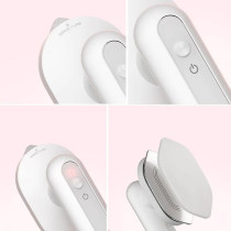 Lofans Yd-017 Pro Portable Mini Wireless Iron Machine Quick Hot Cordless Handheld Ironing Machine Smart Power Off 3000Mah Battery - White