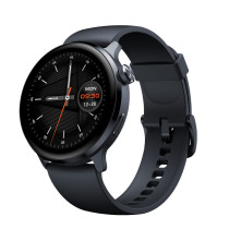 Mibro Watch Lite 2 Smart Watch 1.3-Inch Amoled Display Metal Body Bluetooth Call Intelligent Health Monitoring 60 Sport Modes 12 Days Battery Life 2Atm Waterproof Smart Watch - Black