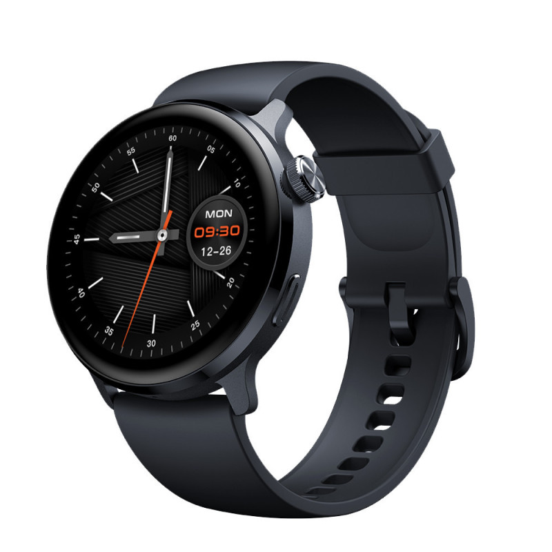 Mibro Watch Lite 2 Smart Watch 1.3-Inch Amoled Display Metal Body Bluetooth Call Intelligent Health Monitoring 60 Sport Modes 12 Days Battery Life 2Atm Waterproof Smart Watch - Black