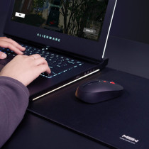 Miiiw Mwmm01 Silent Wireless Usb Mouse With Three Speed Adjustment 800/1200/1600 Dpi Sensor Plug & Play Multi-Function Led Indicator For Switching Speed, 2.4Ghz - Black