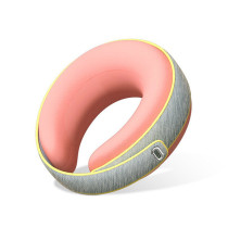 Pgg M1 Smart Cervical Spine Massager Device Multi-Function Neck Pillow Massager Mobile Phone Control 3000Mah Battery - Pink