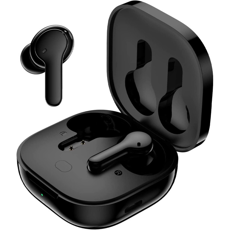 Qcy T13 True Wireless Earbuds Touch Control And 4 Enc Microphones Stereo Earphone In-Ear 40H Ultra-Long Battery Life / 7.2 Dynamic Driver / Bluetooth 5.1 - Black