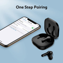 Qcy T13 True Wireless Earbuds Touch Control And 4 Enc Microphones Stereo Earphone In-Ear 40H Ultra-Long Battery Life / 7.2 Dynamic Driver / Bluetooth 5.1 - Black