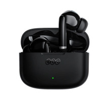 Qcy T19 True Wireless Smart Earbuds With Quad Microphone & Enc Stereo Hd Calling Hifi Bluetooth 5.1 Touch Control Low Latency 30Hrs Battery - Black