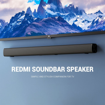 Xiaomi Redmi Tv Soundbar Bluetooth Speaker Deep Bass 30W Speaker Wired & Wireless Bluetooth 5.0 / Spdif / Aux - Black