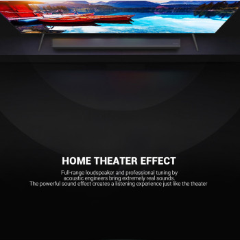 Xiaomi Redmi Tv Soundbar Bluetooth Speaker Deep Bass 30W Speaker Wired & Wireless Bluetooth 5.0 / Spdif / Aux - Black