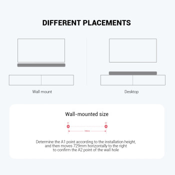 Xiaomi Redmi Tv Soundbar Bluetooth Speaker Deep Bass 30W Speaker Wired & Wireless Bluetooth 5.0 / Spdif / Aux - Black