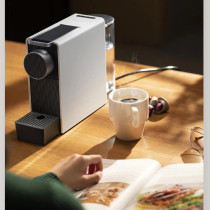 Scishare S1201 Mini Smart Capsule Coffee Machine With 20Pcs Capsule Coffee - Grey
